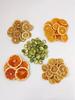 Dried Fruit & Flower Candle Kit: Grapefruit, Lemon, Orange Slices in Glass