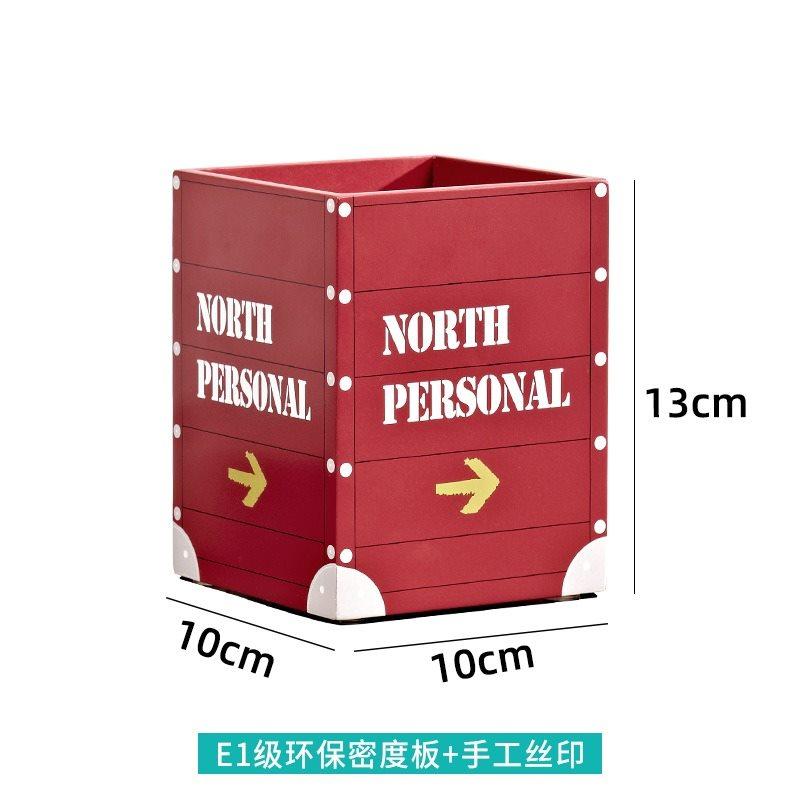 1pcs Pen holder large capacity desktop stationery storage box