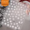 Cyansea Snowflake Ice Nail Art Stickers: New Stylish Embossed Adhesive Nail Decals