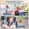 Crab Baby Sensory Montessori Toys Silicone Pull String Toy, Teething Toy, Motor Skill Activity Toys for 1-3 Year Babies