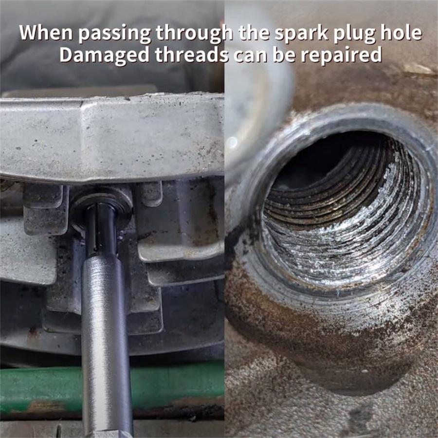 14mm Back-Tap Thread Repair Automotive Spark Plug Threading Straightening Tool