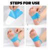 10Pcs/Set Kinesiology Tape for Foot Arches Plantar Fasciitis, Precut Tape for Foot Stability,athletic Tape Running Kinetic Tapes