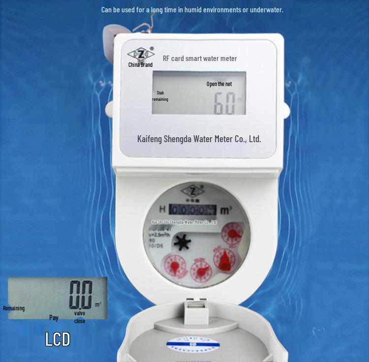 Smart Bluetooth Water Meter with IC Card & IP68 Protection