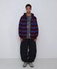 Retriever Club Bold Stripe Hood Zip Up [Blue]