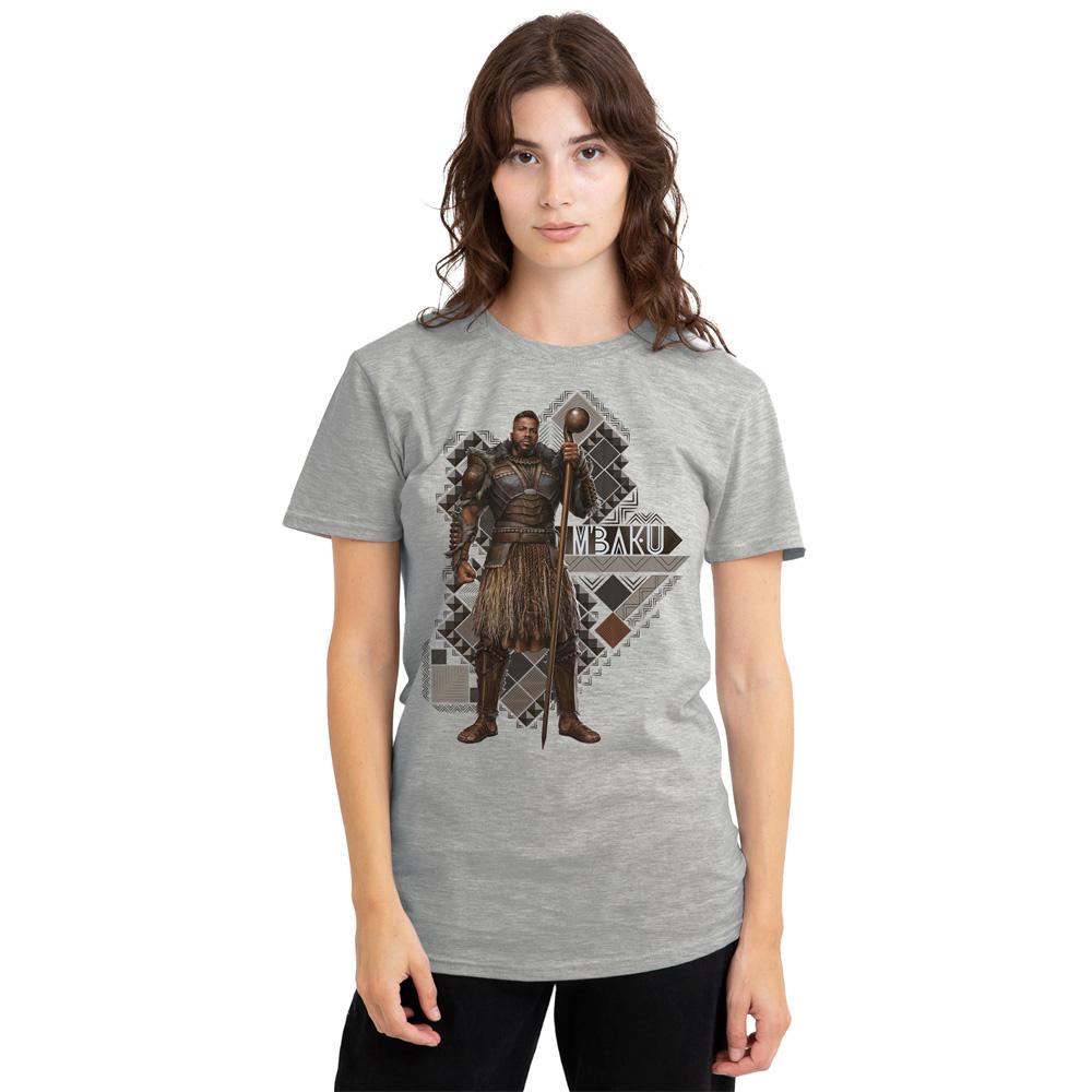 Black Panther: Wakanda Forever Womens/Ladies MÂ´Baku Heather T-Shirt