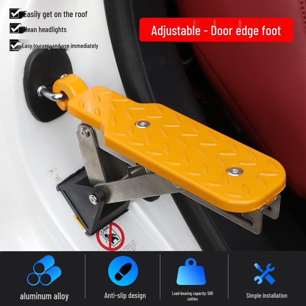 Universal Multifunctional Hook Pedal for Car Roof Access