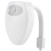Mini Toilet Lamp USB Charging Body Induction Night Light with Motion Sensor Bathroom Accessory