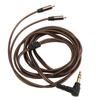 Low Loss Earphone Replacement Cable Flexible Plug and Play 3.5mm Headphone Sound Cable 3.9ft 3.5mm for Vjjb N1 Headphones