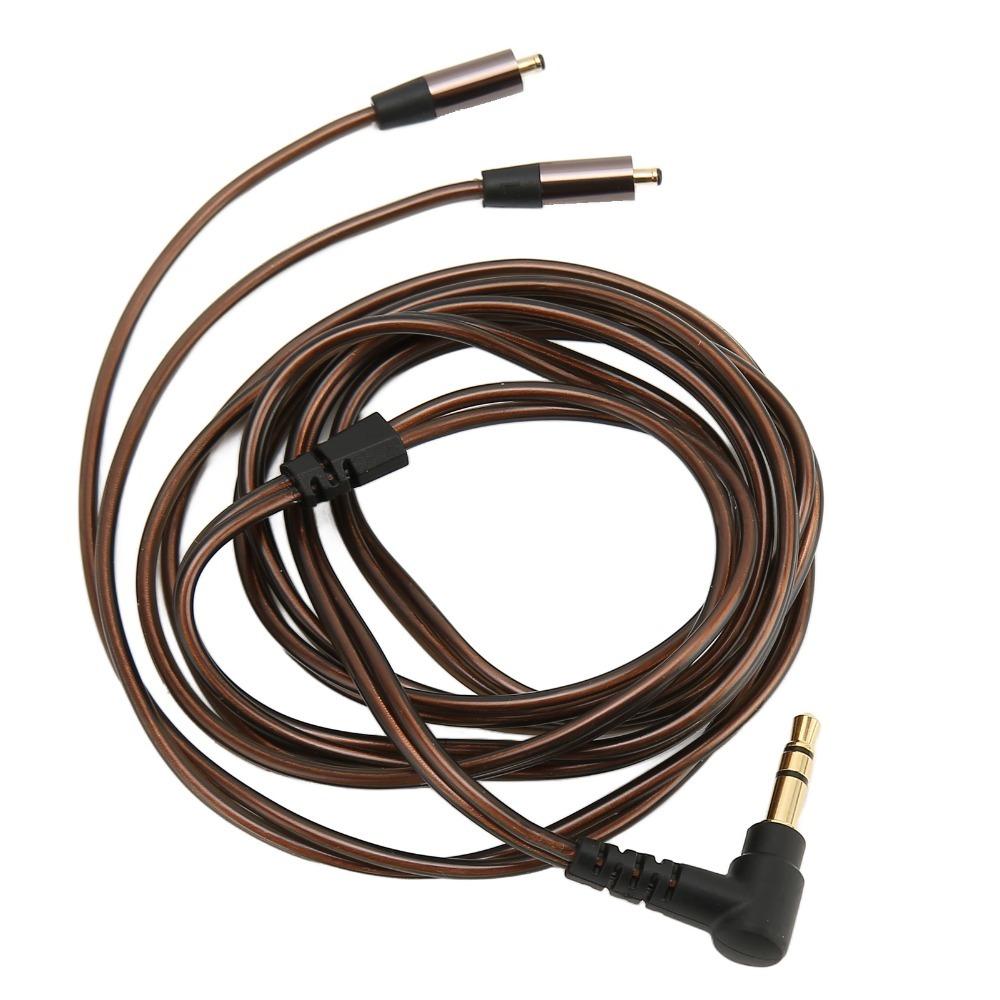 Low Loss Earphone Replacement Cable Flexible Plug and Play 3.5mm Headphone Sound Cable 3.9ft 3.5mm for Vjjb N1 Headphones