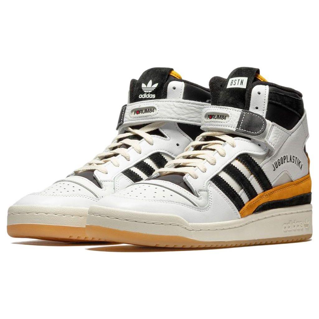 BSTN x adidas Forum 84 High Jugoplastika Ανδρικά Αθλητικά Παπούτσια Λευκά GX6799