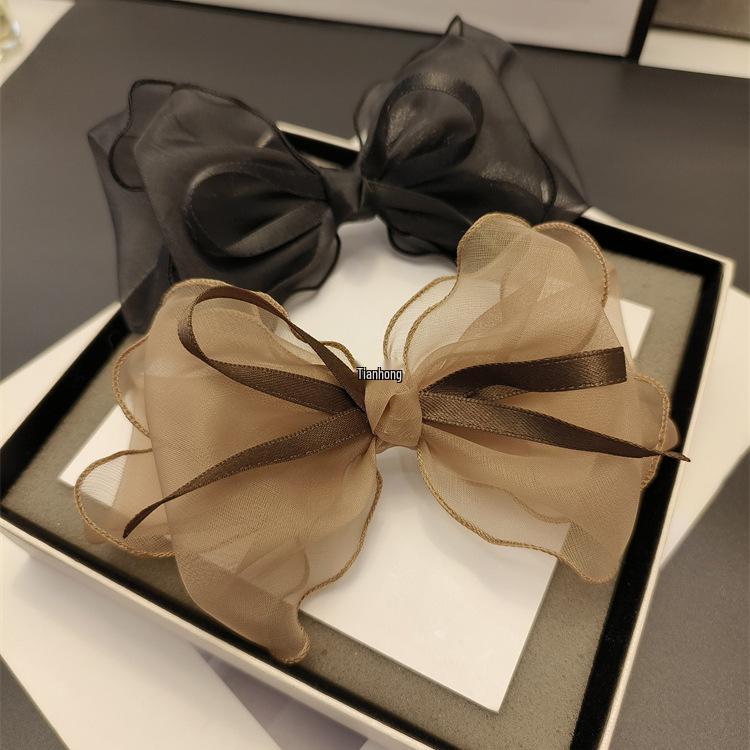 Handmade Tulle Bow Hair Clips: Fresh & Elegant Hair Accessories