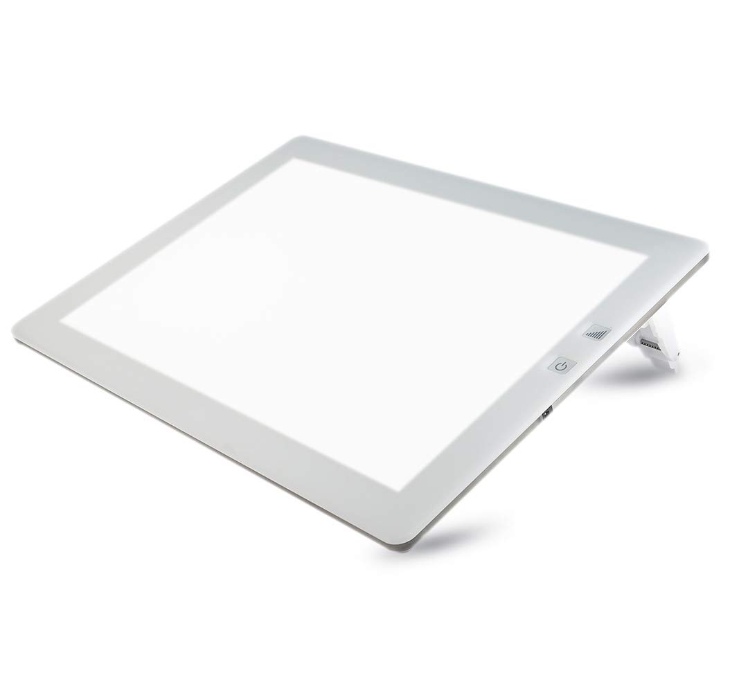 

[Made in Japan] Tritec Tracing Table, Treviewer, A4, White, Slim, 7-Level Dimming, 3-Year Warranty, A4-500-W