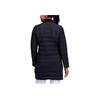 Adidas Solid Color Stand Collar Casual Sports Long Sleeve Down Jacket Women Jacket Black FS6483