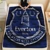1PC Everton F.C Patterned Flannel Blanket Suitable For All Seasons for Home Decor Warmth and Comfort Gifts Holiday Present