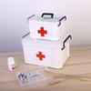 Extra Large Double-Layer Handheld Medicine and First Aid Storage Box