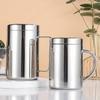 Shangqi 500ml Insulated Stainless Steel Kids Cup with Lid and Carry Strap