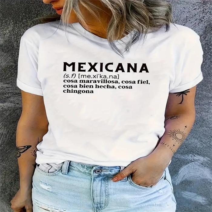 

Short-sleeved T-shirt European and American summer new women s fashion casual home commuting versatile round neck short-sleeved T-shirt 5XL білий