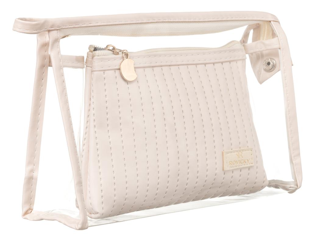 Cosmetic bag set KOS-2W1-01-9427 Beige