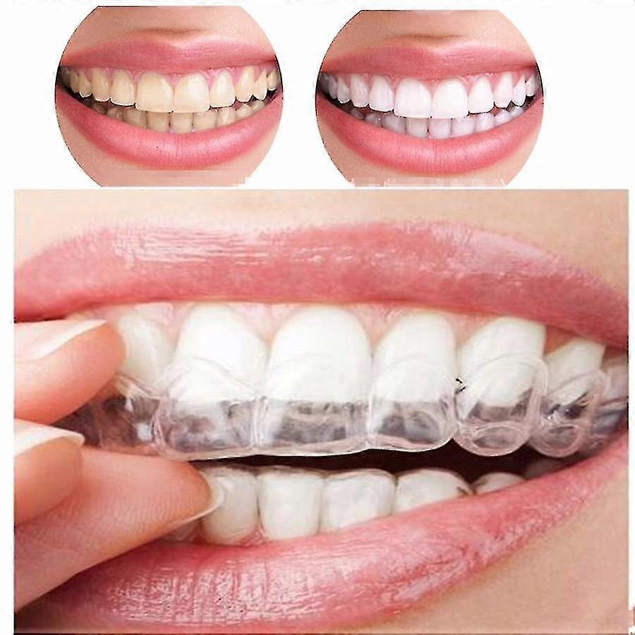 3 Pack Teeth Whitening Gel With Braces Shaping Invisible Braces Teeth Whitening Tool, Clear
