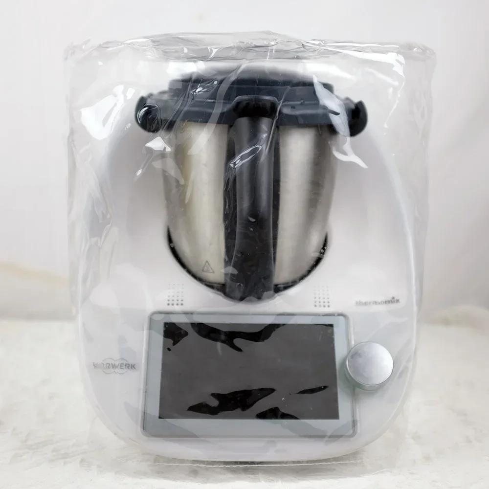 Couvercle anti-poussière huileuse transparent, couvercle de protection tridimensionnel pour machine Thermomix TM5/TM6, robot de cuisine