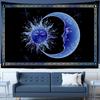 Sun God Moon God Tapestry Bohemian Style Wall Hanging Background Decoration Fabric Beautiful Mysterious Print Decoration