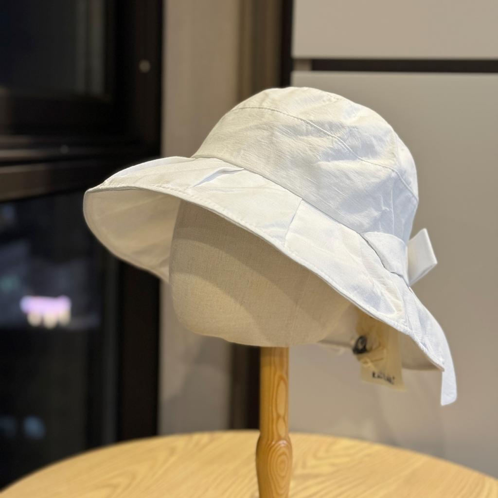 Outdoor big eaves sun protection hat women's summer breathable anti-ultraviolet sun hat foldable casual versatile bucket hat
