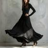 Conjunto de Vestido Maxi Casual de Dos Piezas para Mujer para Vacaciones de Verano