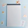 Tearable Legal Pad Ink-proof Lined Paper Memo Pad Writing Sheet Paper  Scribbling Book