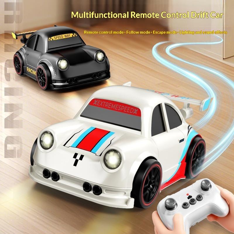 1 Set Smart Sensing Drift Remote Control Car Multi Mode Rc Racing Car With Light Effect Anti Collision Toy Vehicle For Kids