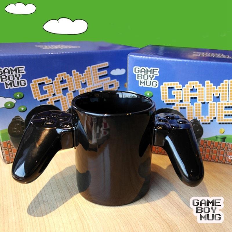 Creative Coffee Cup Svart Game Cup Keramisk Vannkopp Krus Tekopp Kaffekopp