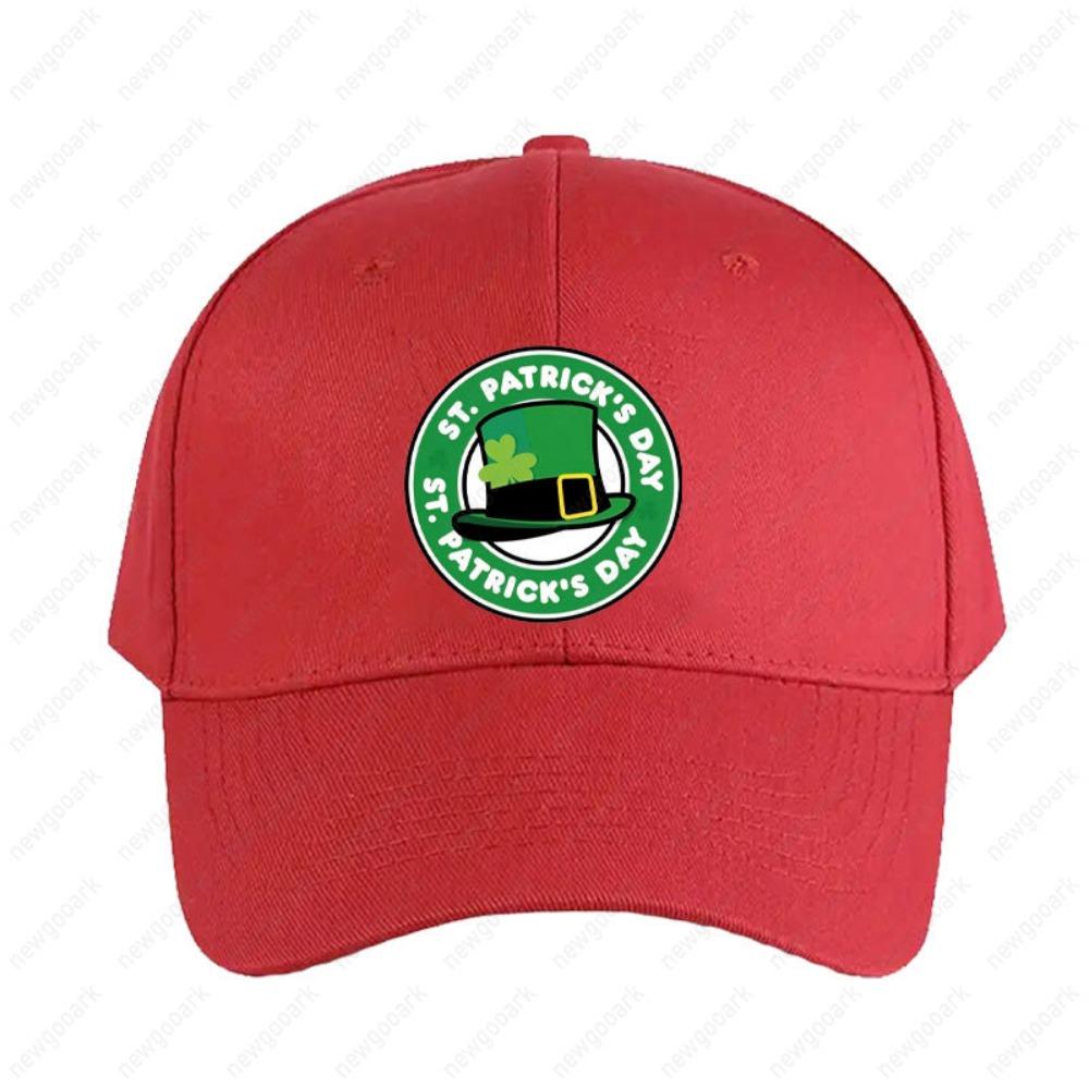 3.17 St Patricks Day Cap Adult Summer Women Unisex Peaked Hat Fashion Casual Adjustable Printed Baseball Caps Trucker Cap
