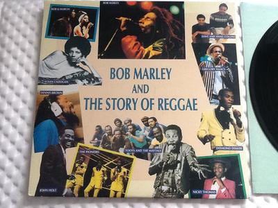 LP Record VARIOUS - Bob Marley And The Story Of Reggae TALL500 Tel-Event 1992 Jamaica Reggae, Ska & Dub Used