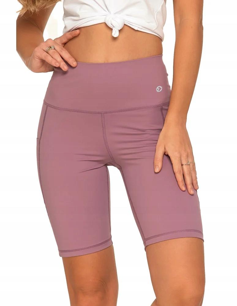 MORAJ S PINK Women's Cycling Leggings with Pockets, Comfortable, Training