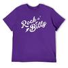 Rockabilly Vintage Design 1950s Rock N Roll T-shirt Fresh Move T-shirts Graphic Vintage Leisure Graphic Eur Size