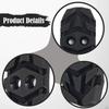 2 Pieces Shoes Cleat Pedal Adapter Set Cleats for Cycling Stability Converter