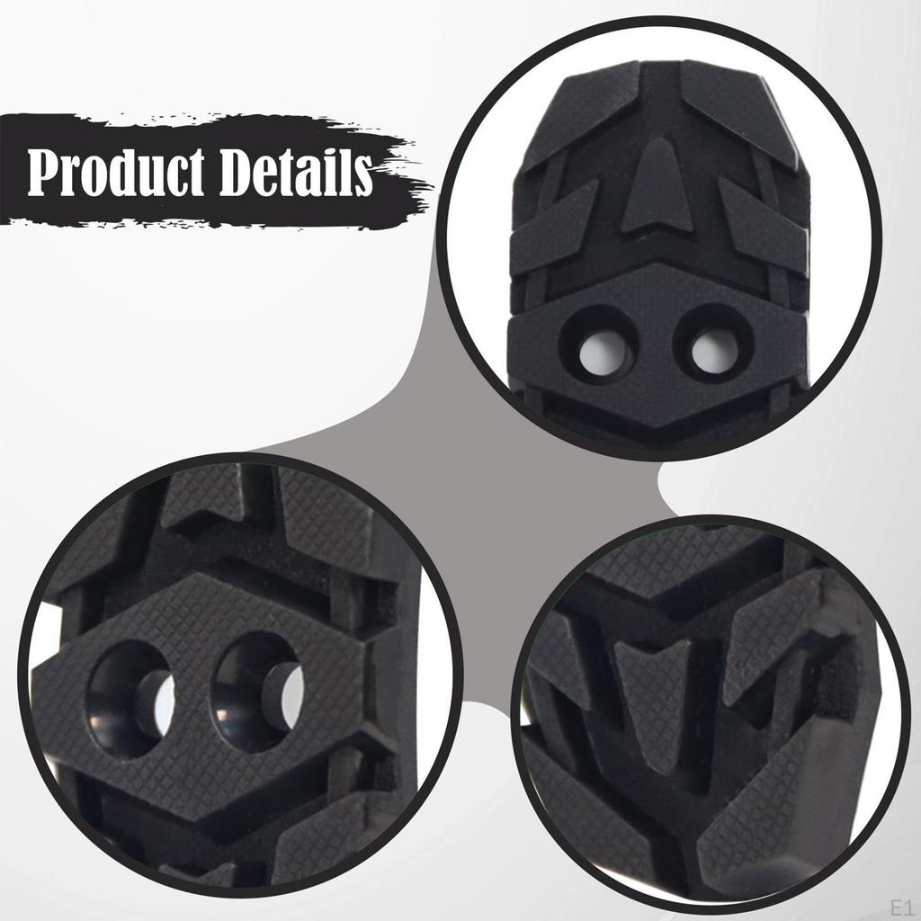 2 Pieces Shoes Cleat Pedal Adapter Set Cleats for Cycling Stability Converter