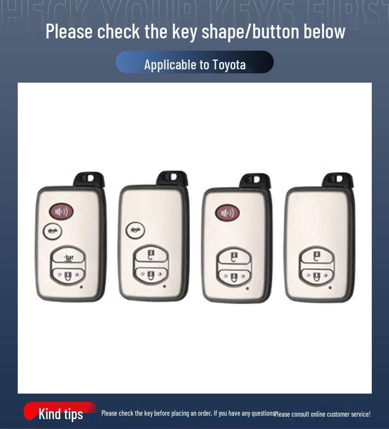 Toyota Camry Key Cover - Advanced Creative Buckle for Older Models