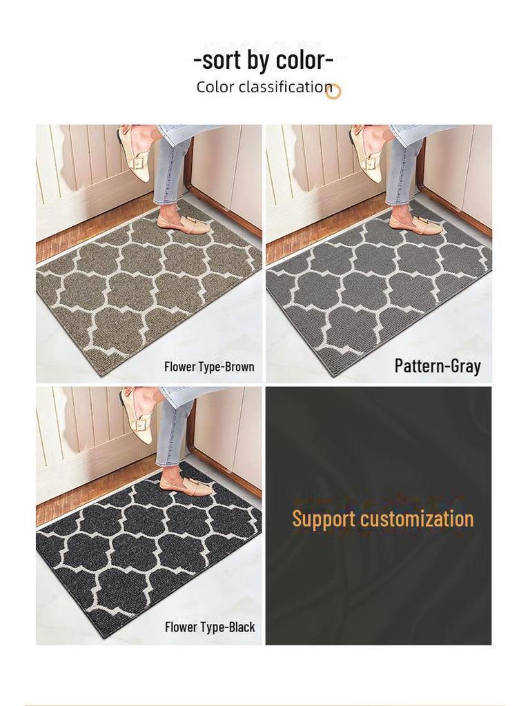 Thick Non-Slip Dust-Proof Entryway Mat for Home, Porch, Living Room, or Kitchen