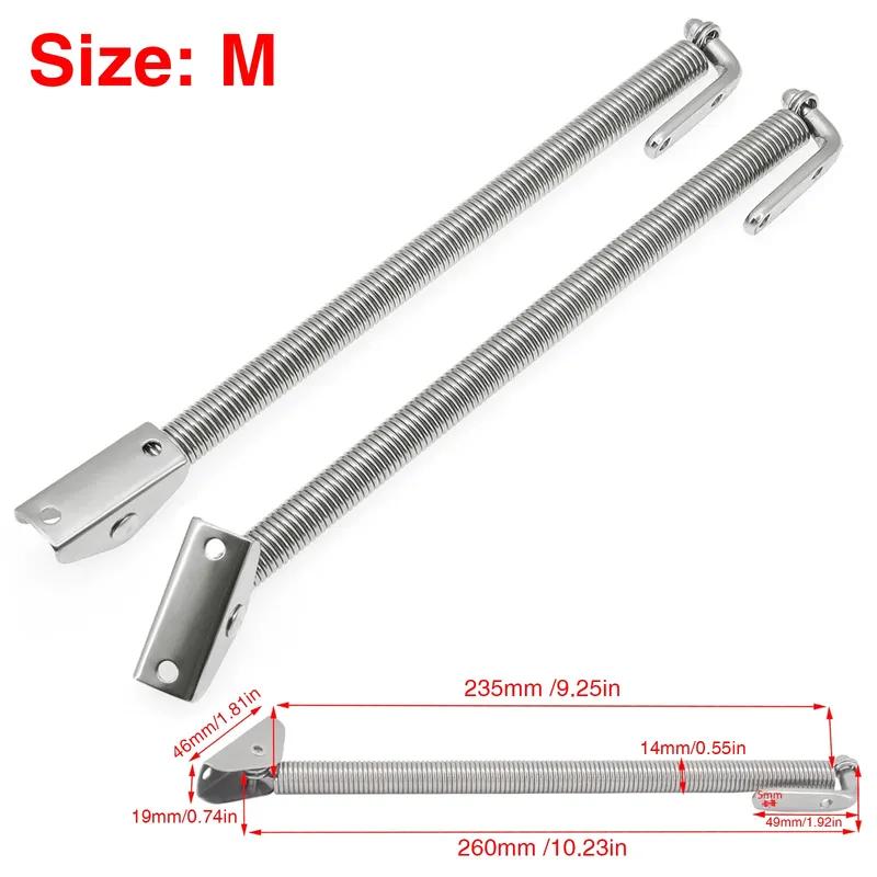 Boats Accessories Stainless Steel 230mm 260mm Marine Spring Hatch Support Deck Cabin Door Porthole Door Hatch Support Spring