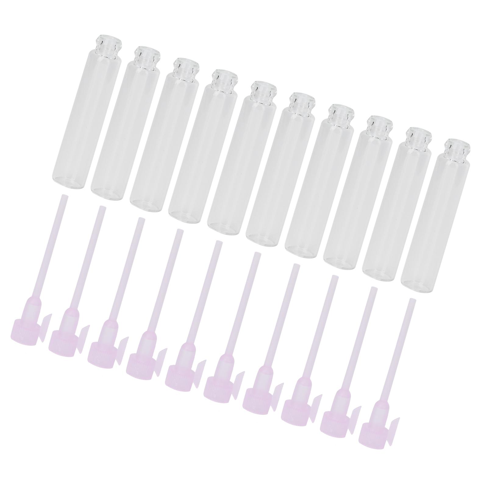 

10pcs Mini Perfume Sniffing Spray Bottles Mist Sprayer Empty Stay Tube Bottles 2mlPink