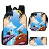 Backpack Naruto Children Set With Pencil Case And Versatile For School Trips Day
