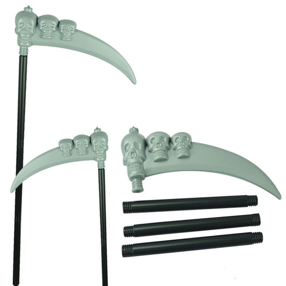 Birthday Gifts Red Fork Devil Props Cosplay Accessory Trigeminal Sickle Toy Simulation Trigeminal