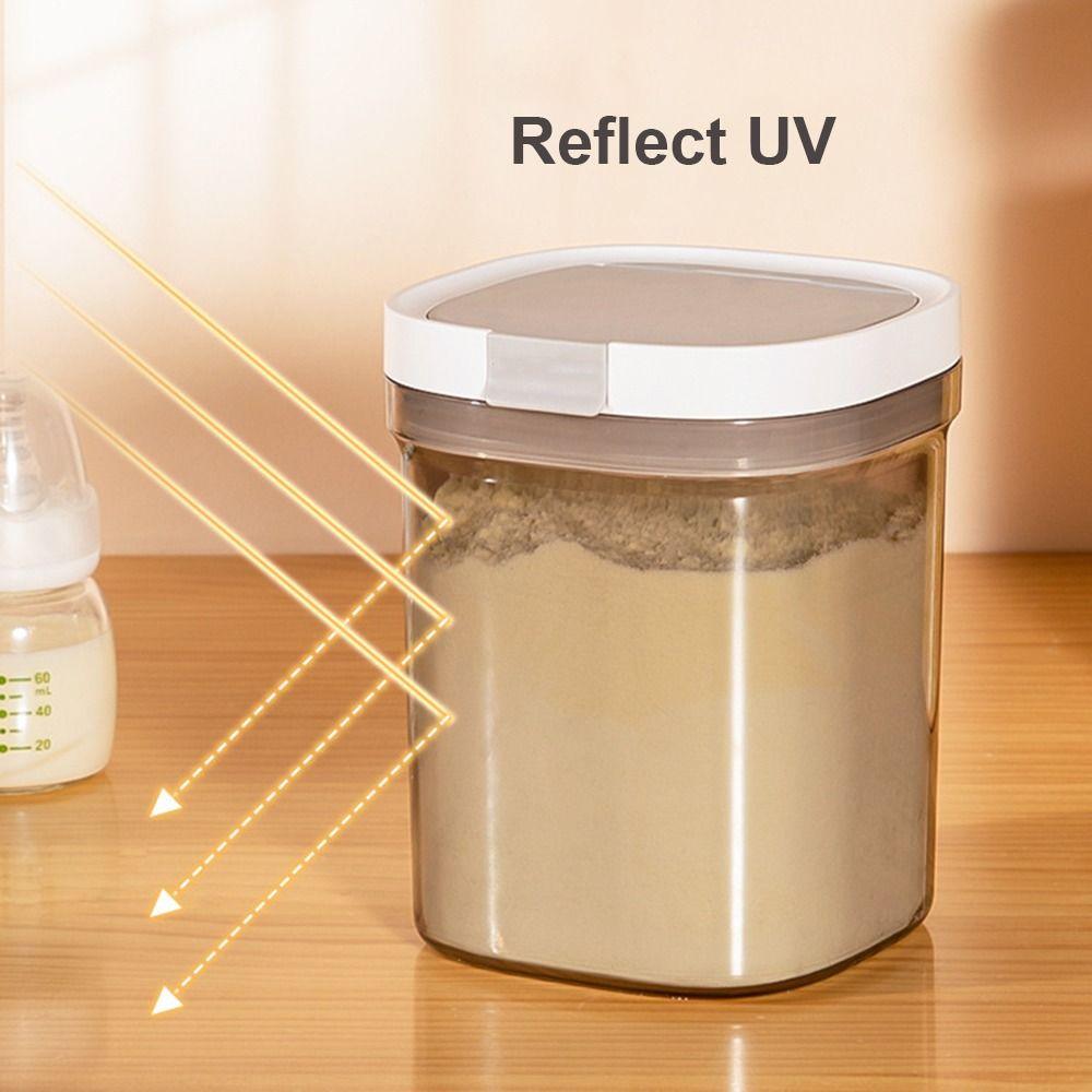 Anti UV Airtight Container Reusable Plastic Canisters Kitchen Food Sealed Box