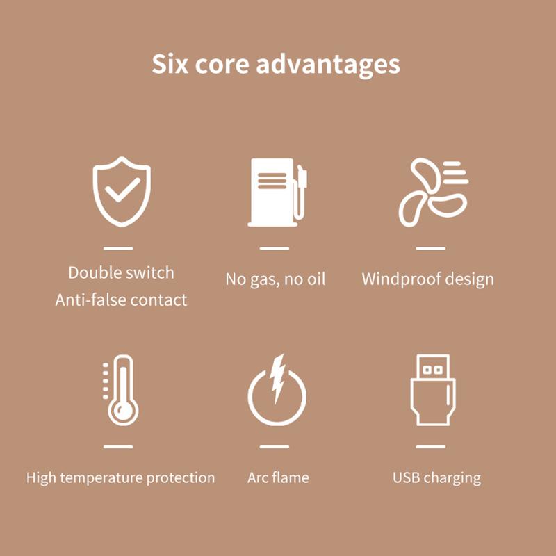 Aroma Candle Gas Stove Kitchen Igniter Pulse Ignition Gun Stick Electronic Outdoor Lighters