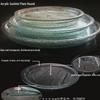 Large Oval Acrylic Ice Trough Fruit Platter