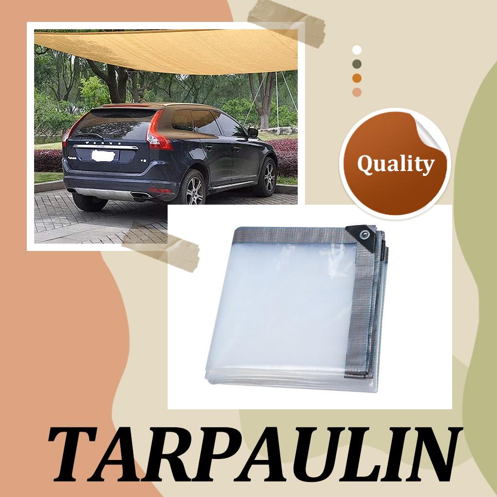 Prelată transparentă rezistentă la ploaie, robustă și durabilă, pentru capacul de protecție din plastic pentru plante de grădină