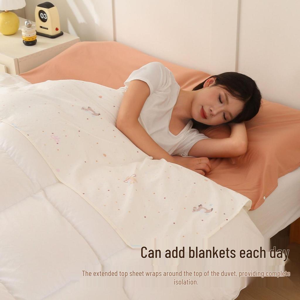 Portable Dirt-Proof Sleeping Bag Quilt for Camping & Travel – Single/Double