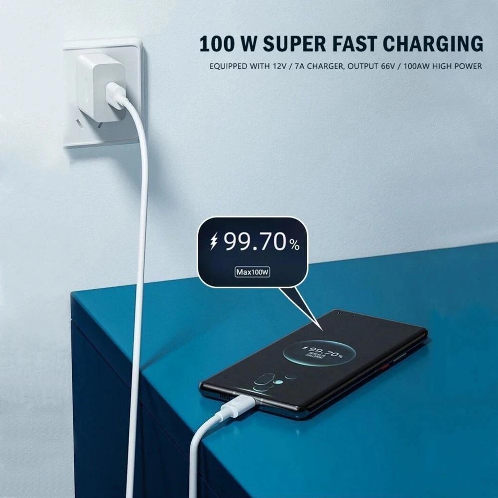 7A 111W USB Type C Cable Super Fast Charging Data Cable for Huawei P11 P11 Xiaomi Mi 11 11 Pro Oneplus Realme POCO Fast Charge