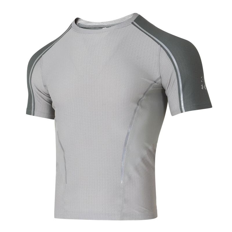 Under Armour Дышащая Быстросохнущая Короткая Рукавная Футболка для Бега Мужские Топы 6009796-069 M