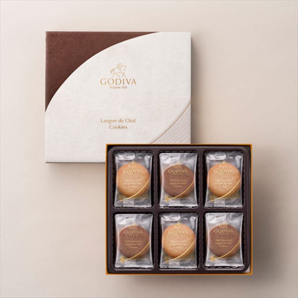 

GODIVA Langue de Chat Cookie Assortment (18 pieces)